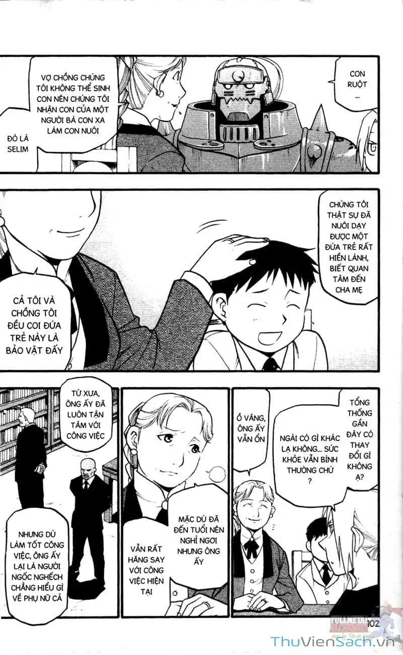 Truyện Tranh Giả Kim Thuật Sư trang 4