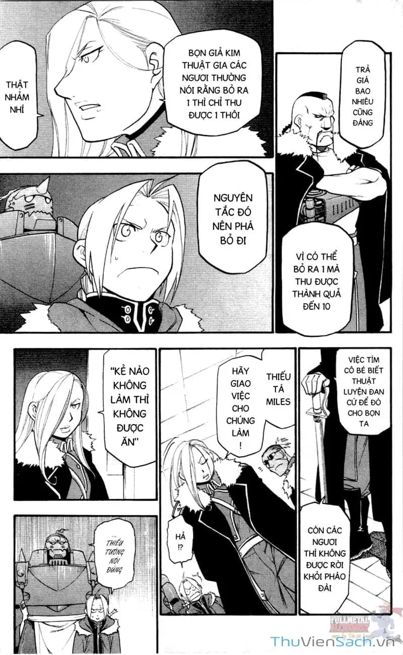 Truyện Tranh Giả Kim Thuật Sư trang 4