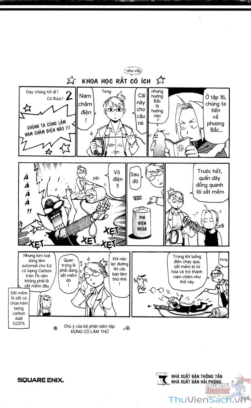 Truyện Tranh Giả Kim Thuật Sư trang 4