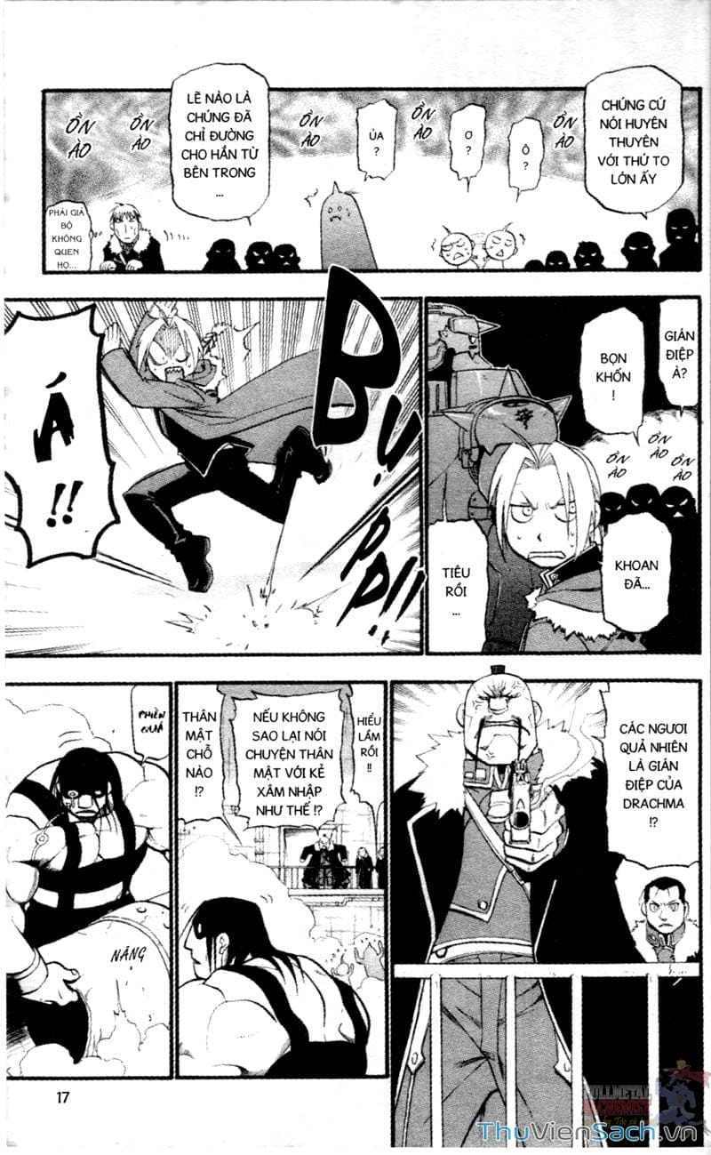 Truyện Tranh Giả Kim Thuật Sư trang 4