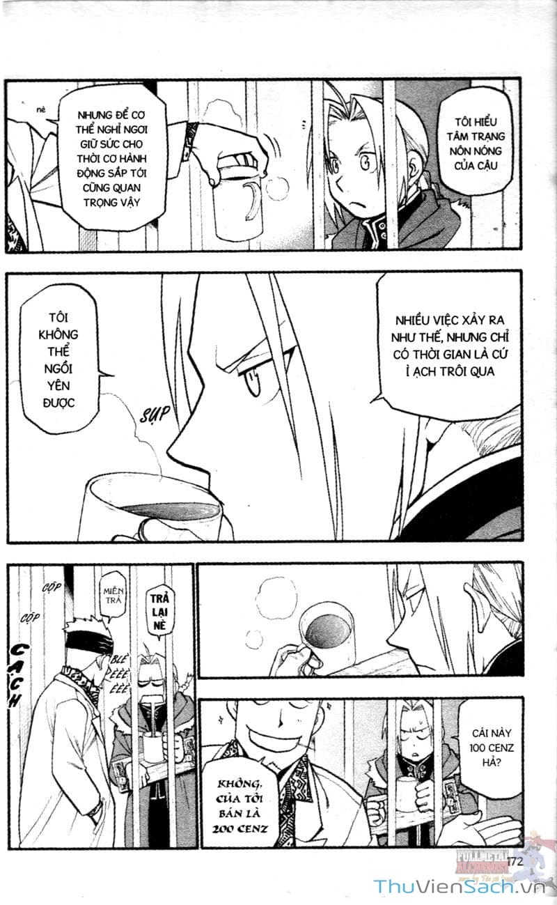 Truyện Tranh Giả Kim Thuật Sư trang 4