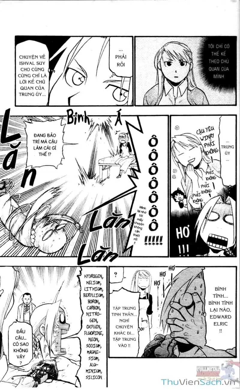 Truyện Tranh Giả Kim Thuật Sư trang 4