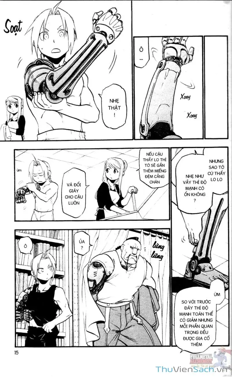 Truyện Tranh Giả Kim Thuật Sư trang 4