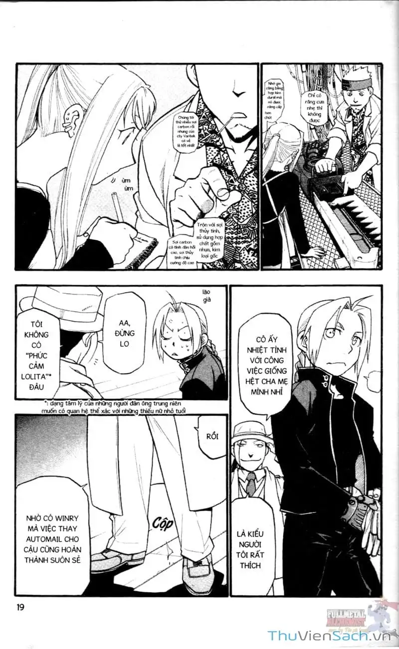 Truyện Tranh Giả Kim Thuật Sư trang 4