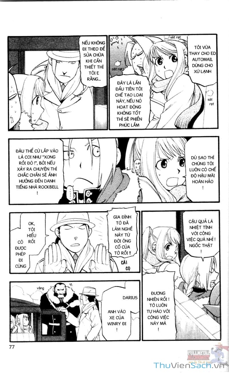 Truyện Tranh Giả Kim Thuật Sư trang 4