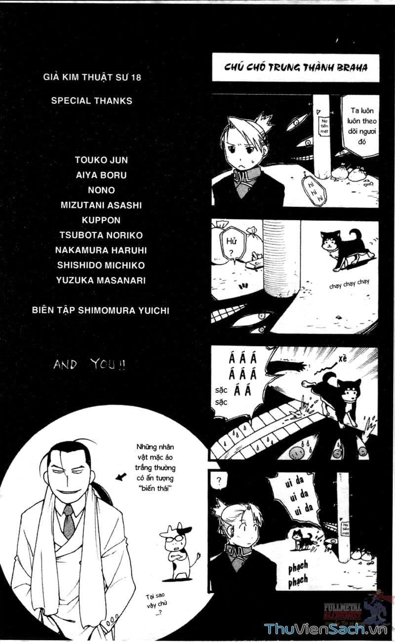 Truyện Tranh Giả Kim Thuật Sư trang 4