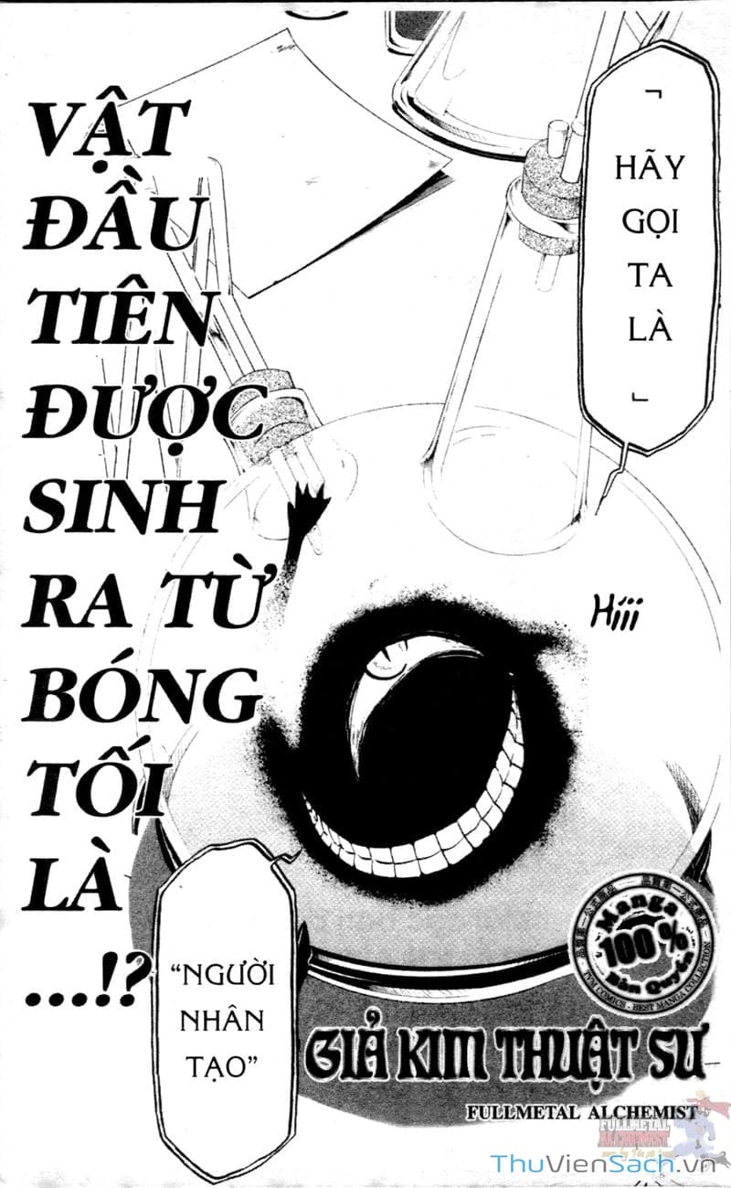 Truyện Tranh Giả Kim Thuật Sư trang 4