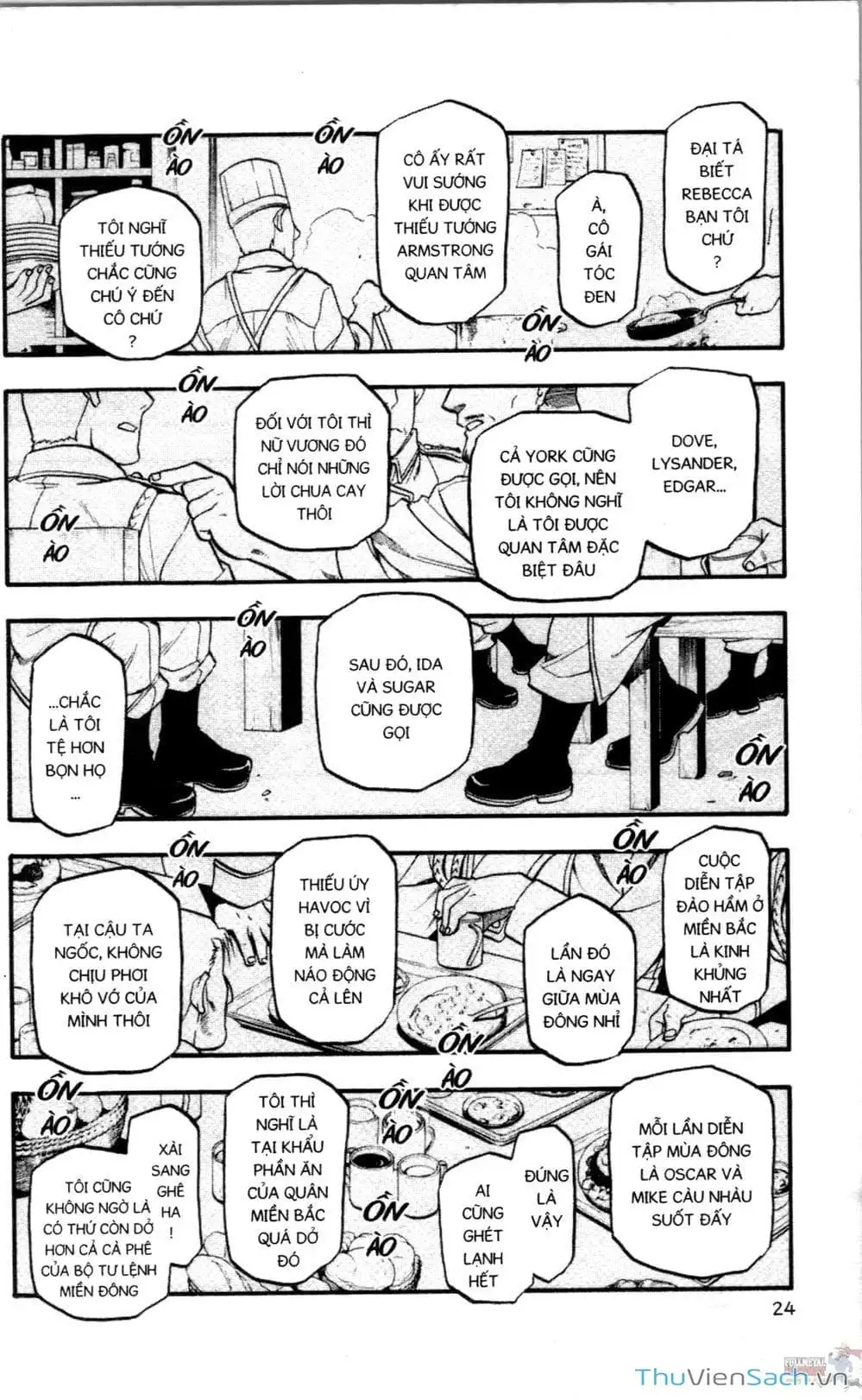 Truyện Tranh Giả Kim Thuật Sư trang 4