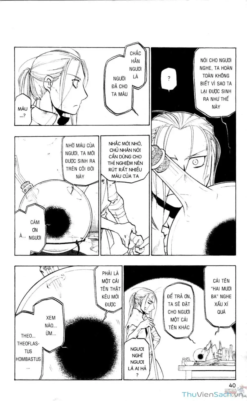 Truyện Tranh Giả Kim Thuật Sư trang 4