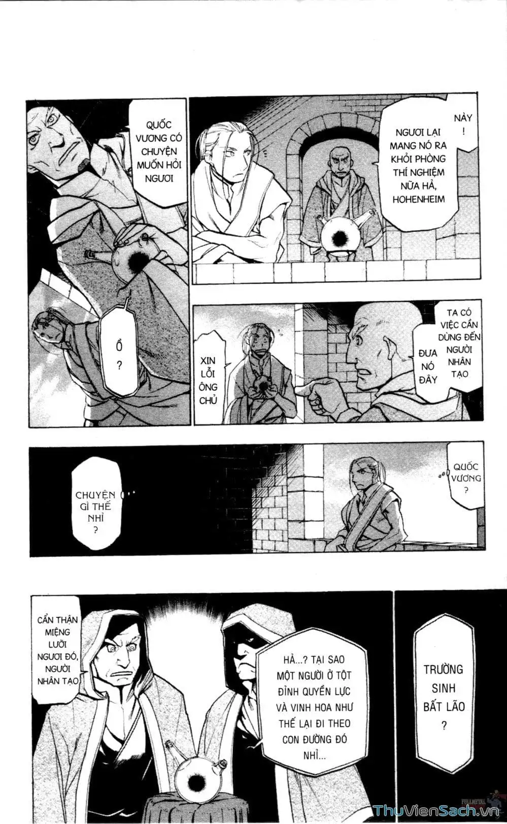Truyện Tranh Giả Kim Thuật Sư trang 4