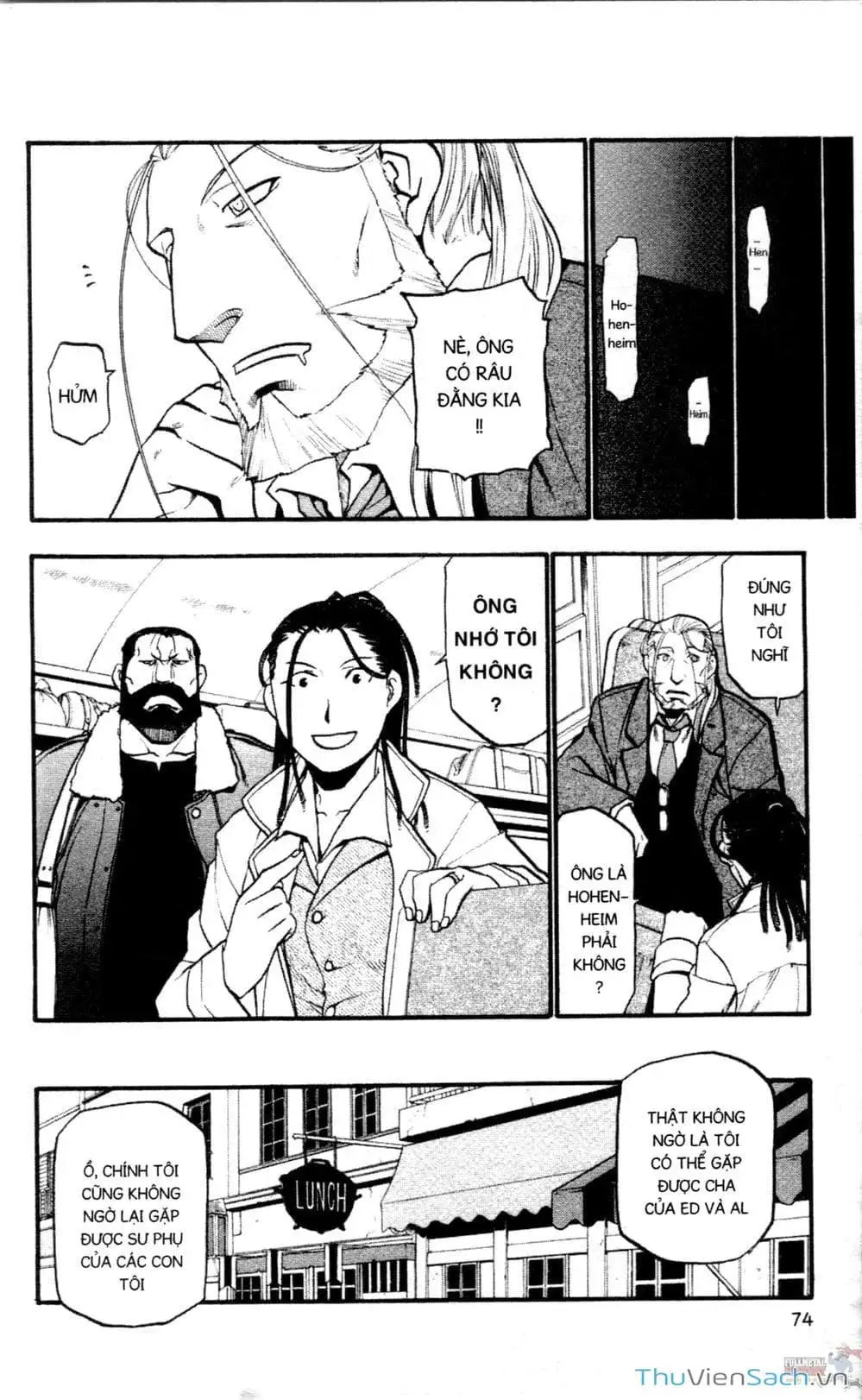 Truyện Tranh Giả Kim Thuật Sư trang 4