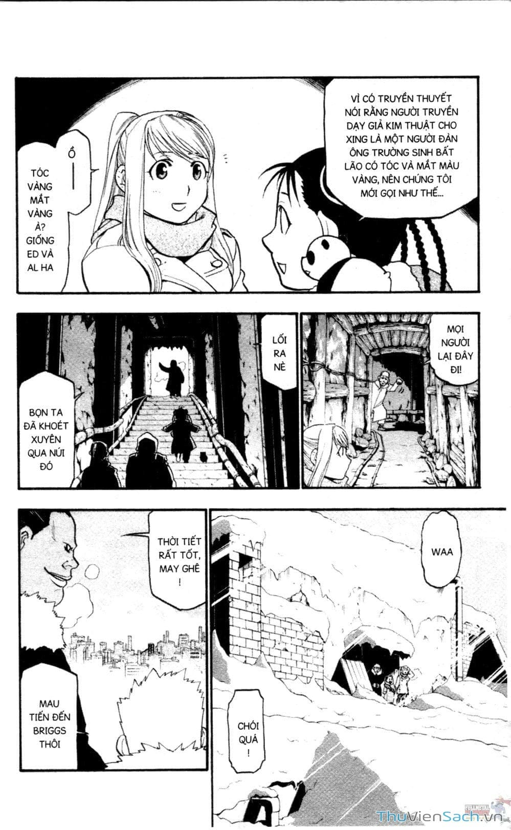 Truyện Tranh Giả Kim Thuật Sư trang 4