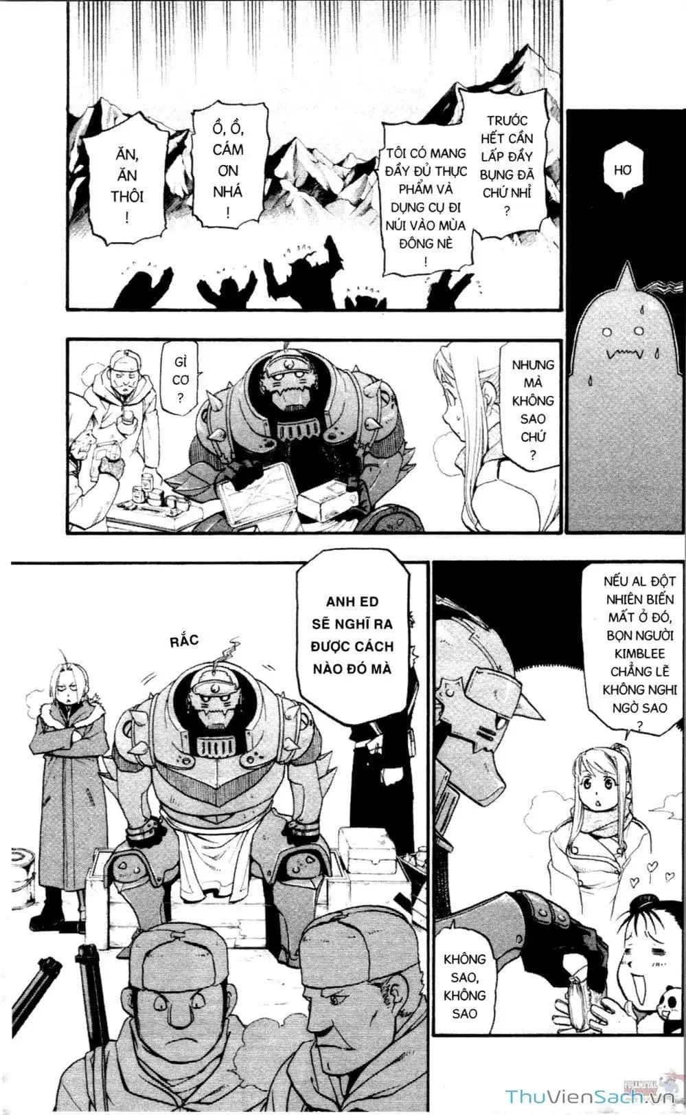 Truyện Tranh Giả Kim Thuật Sư trang 4