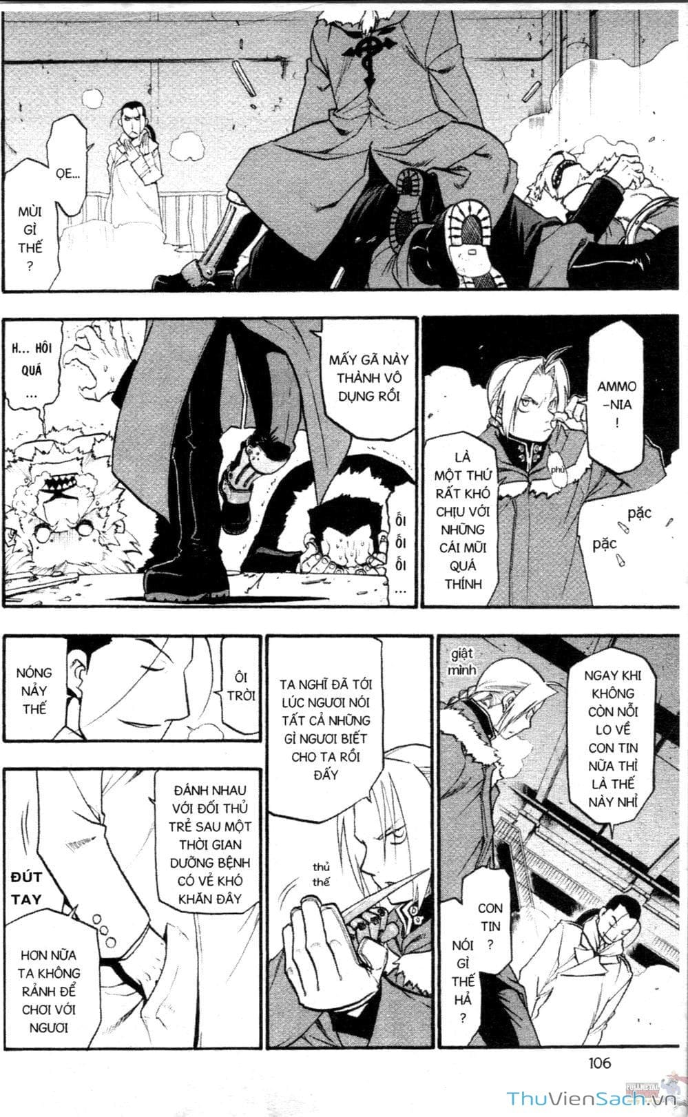 Truyện Tranh Giả Kim Thuật Sư trang 4