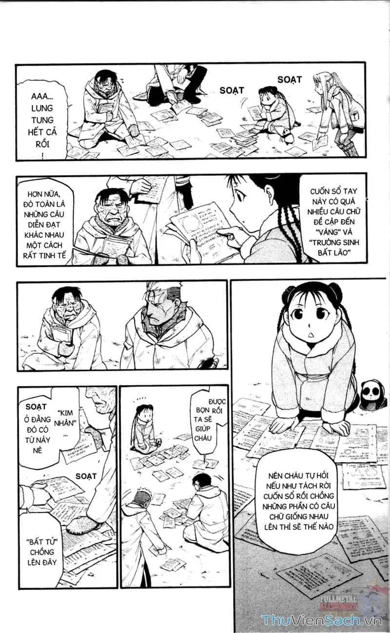 Truyện Tranh Giả Kim Thuật Sư trang 4