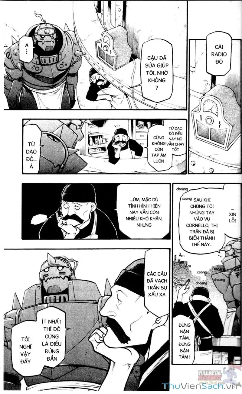 Truyện Tranh Giả Kim Thuật Sư trang 4