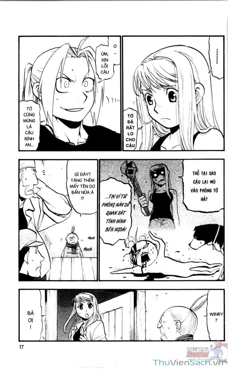 Truyện Tranh Giả Kim Thuật Sư trang 4