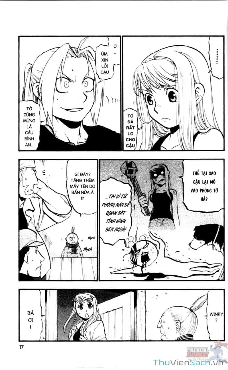 Truyện Tranh Giả Kim Thuật Sư trang 4