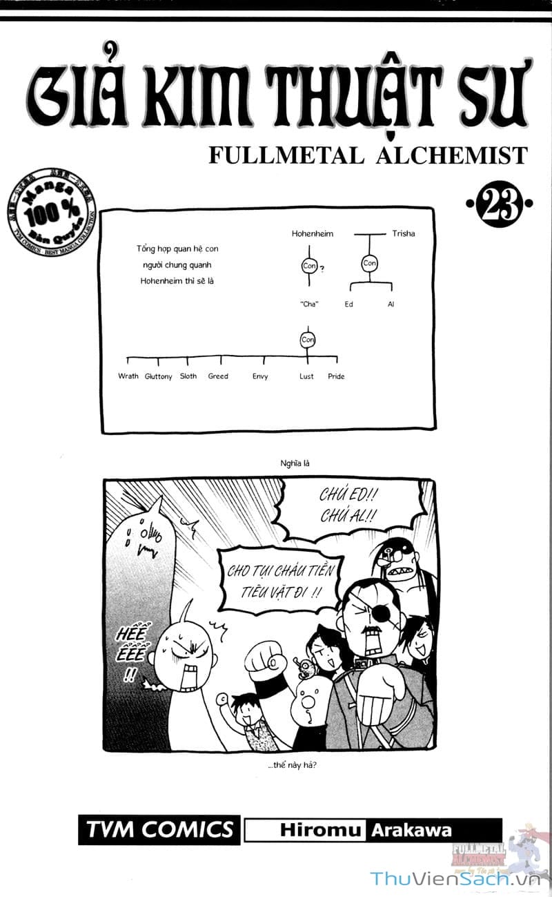 Truyện Tranh Giả Kim Thuật Sư trang 4