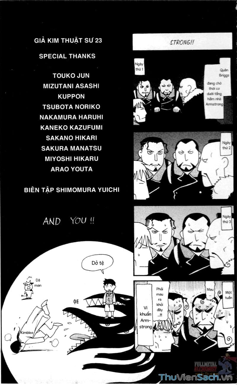 Truyện Tranh Giả Kim Thuật Sư trang 4