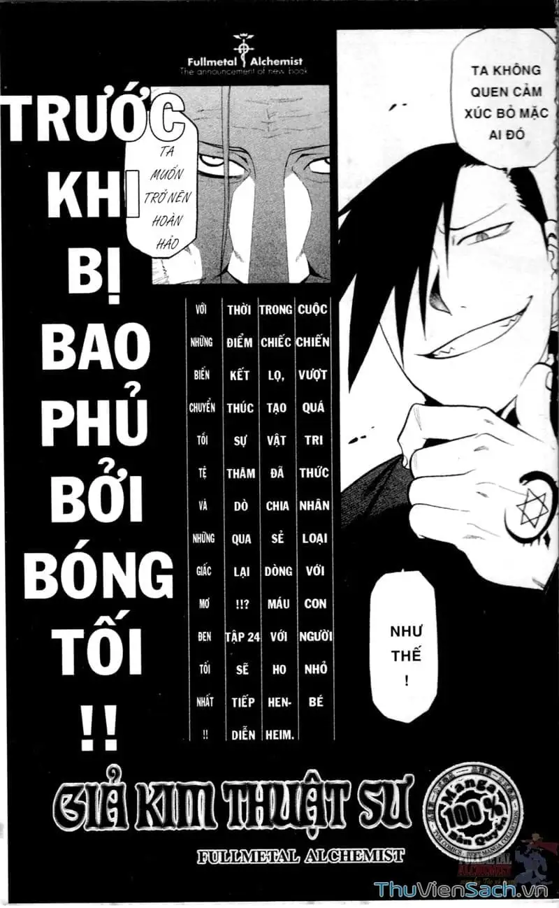 Truyện Tranh Giả Kim Thuật Sư trang 4