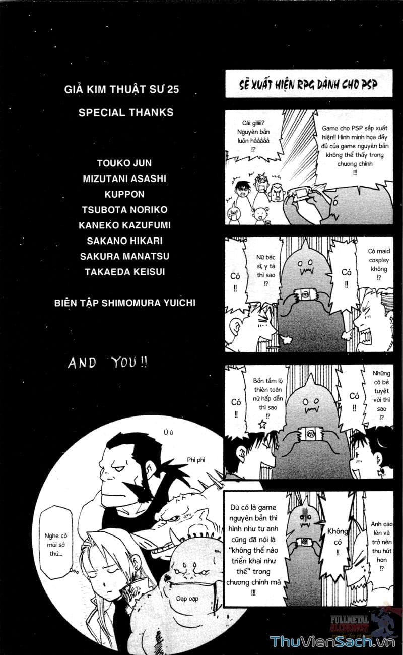 Truyện Tranh Giả Kim Thuật Sư trang 4