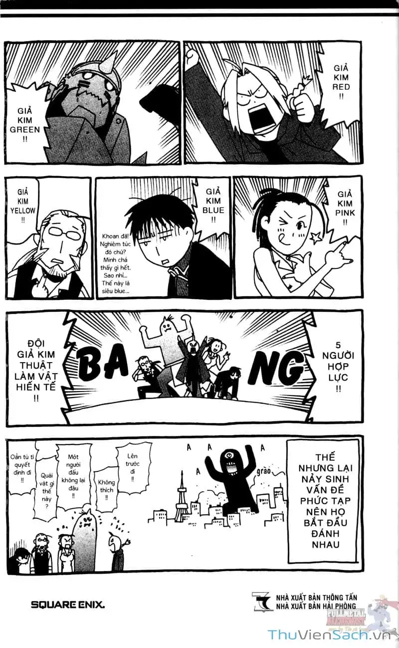 Truyện Tranh Giả Kim Thuật Sư trang 4