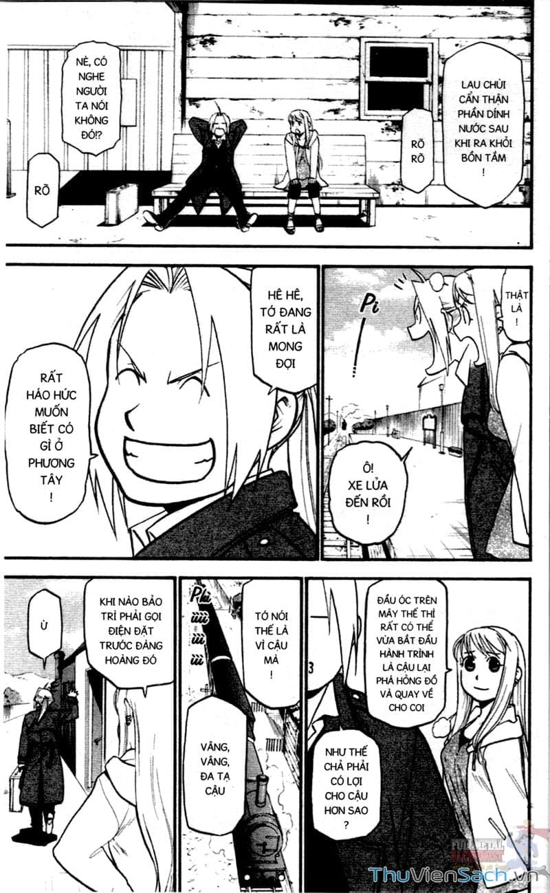 Truyện Tranh Giả Kim Thuật Sư trang 4