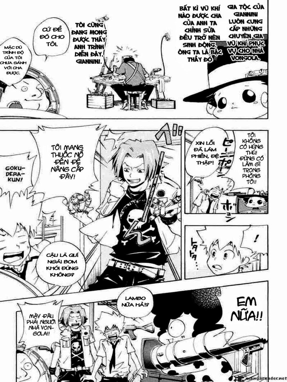 Truyện Tranh Gia Sư Hitman Reborn trang 6