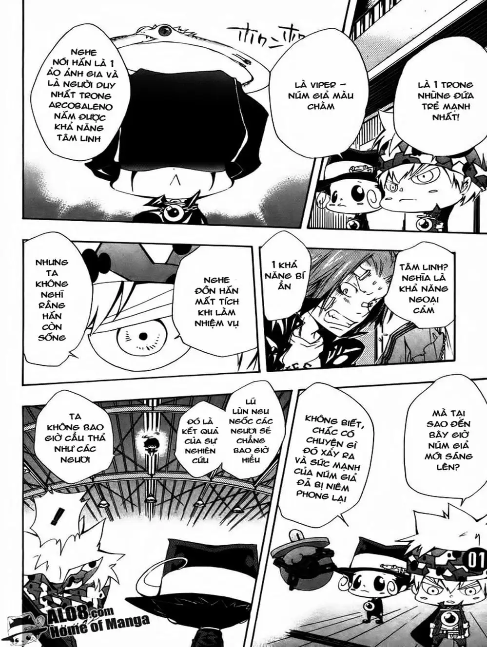 Truyện Tranh Gia Sư Hitman Reborn trang 6