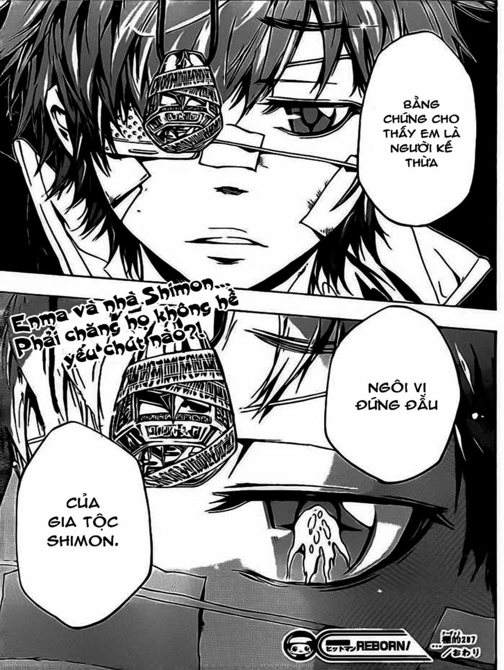 Truyện Tranh Gia Sư Hitman Reborn trang 6