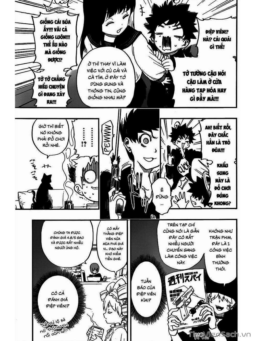 Truyện Tranh Gia Tộc Điệp Viên Yozakura trang 6