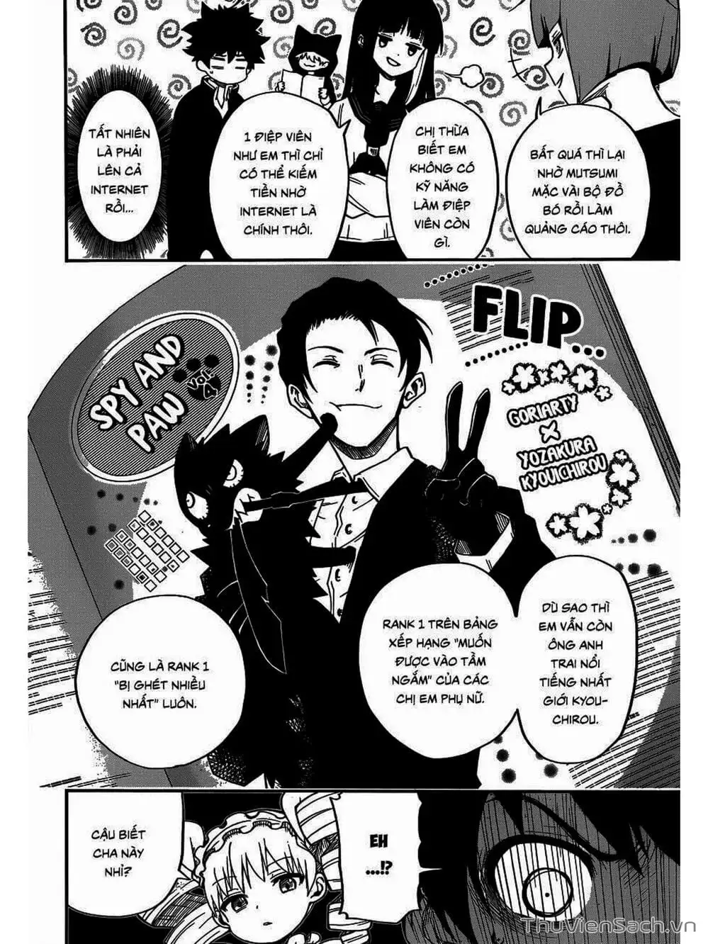Truyện Tranh Gia Tộc Điệp Viên Yozakura trang 6