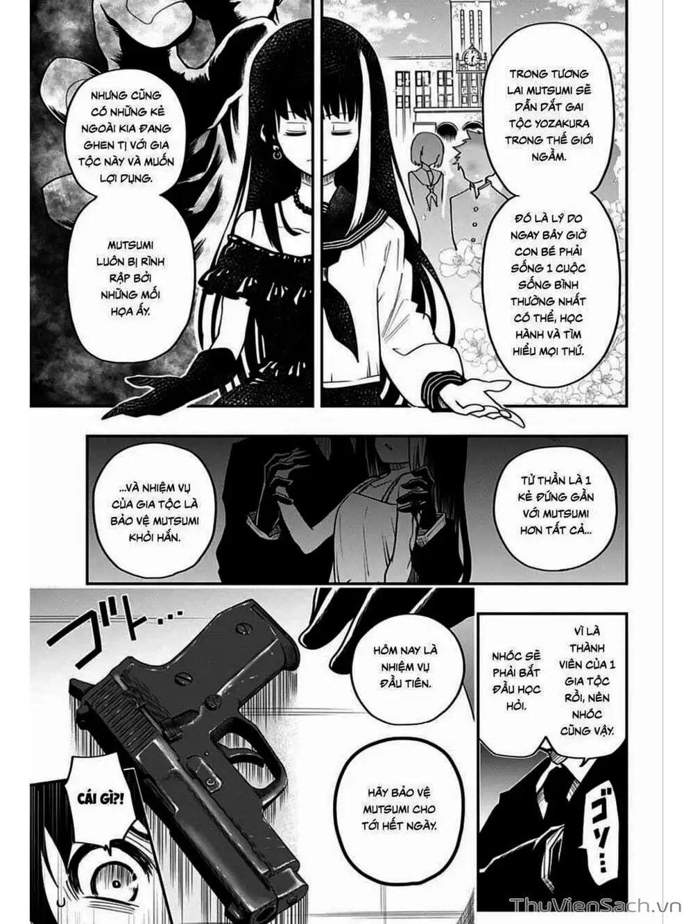 Truyện Tranh Gia Tộc Điệp Viên Yozakura trang 6