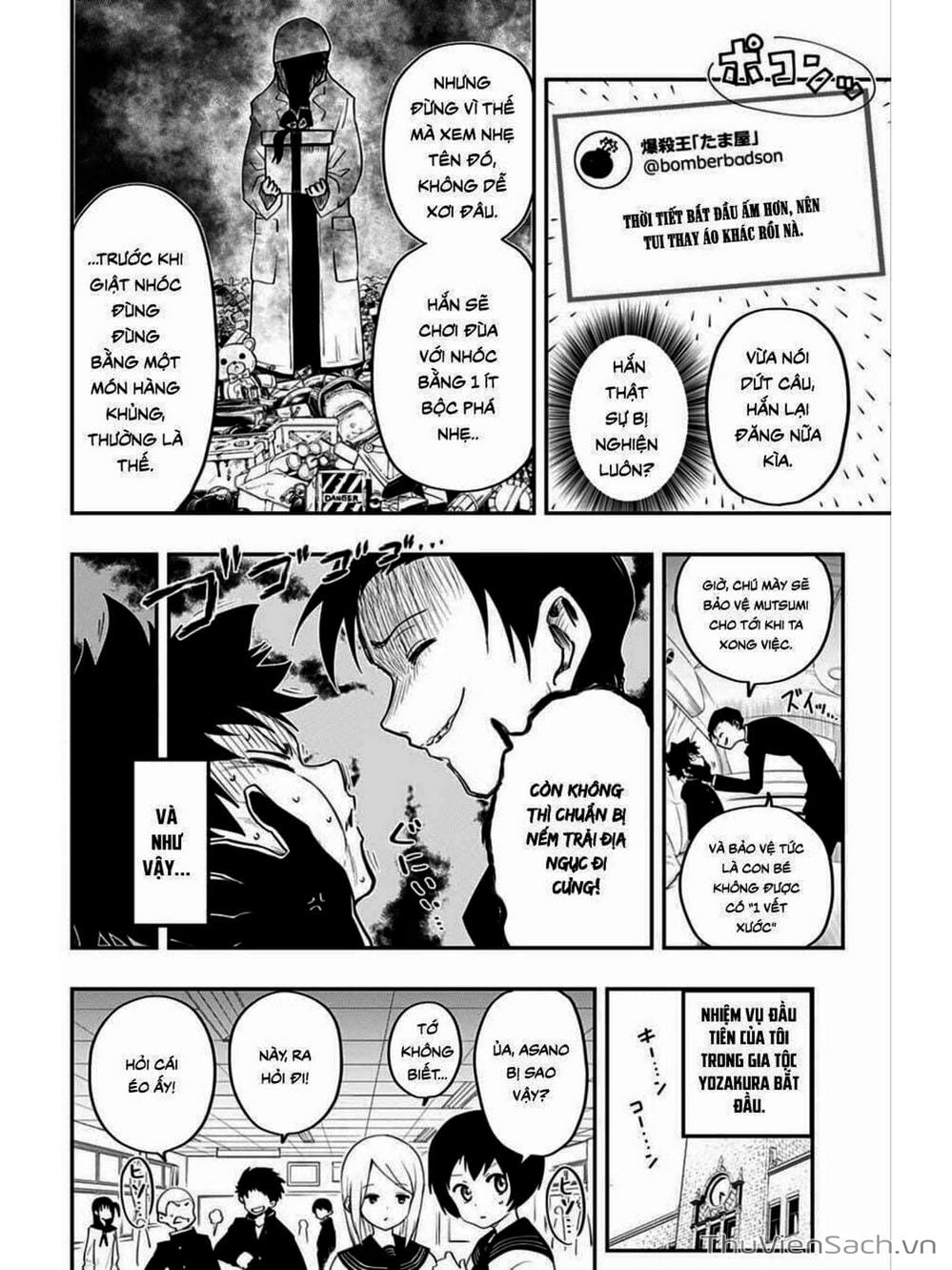 Truyện Tranh Gia Tộc Điệp Viên Yozakura trang 6