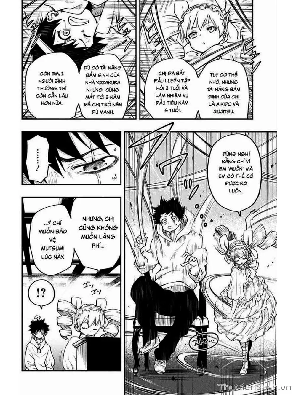 Truyện Tranh Gia Tộc Điệp Viên Yozakura trang 6