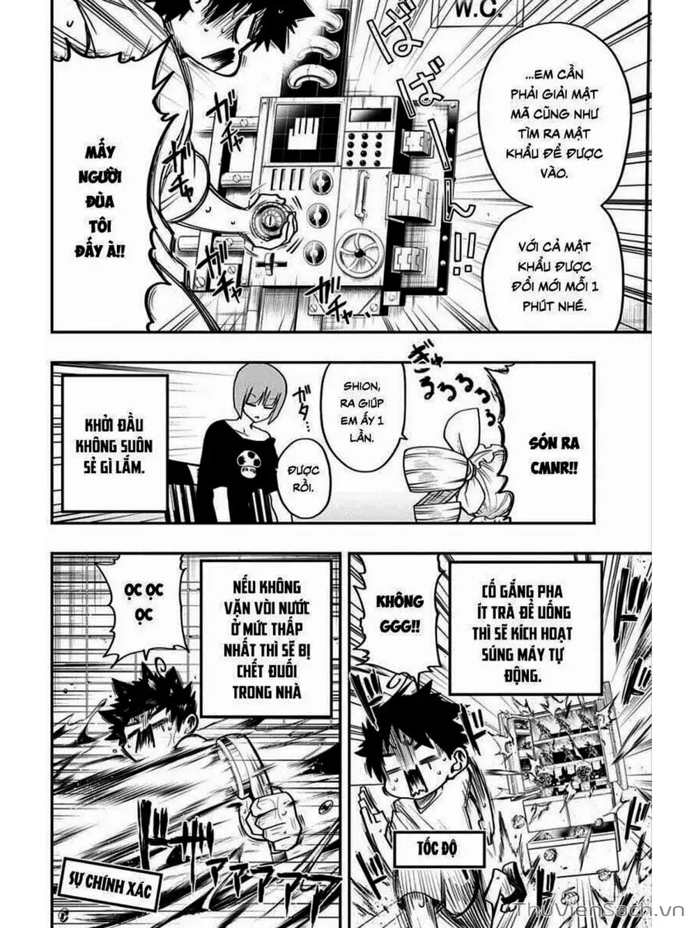 Truyện Tranh Gia Tộc Điệp Viên Yozakura trang 6