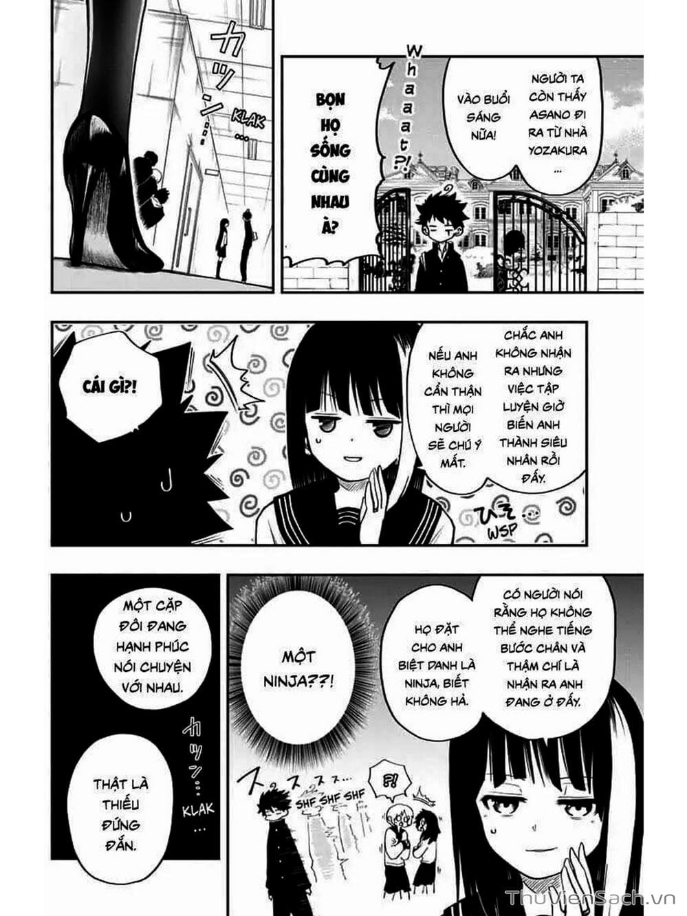 Truyện Tranh Gia Tộc Điệp Viên Yozakura trang 6
