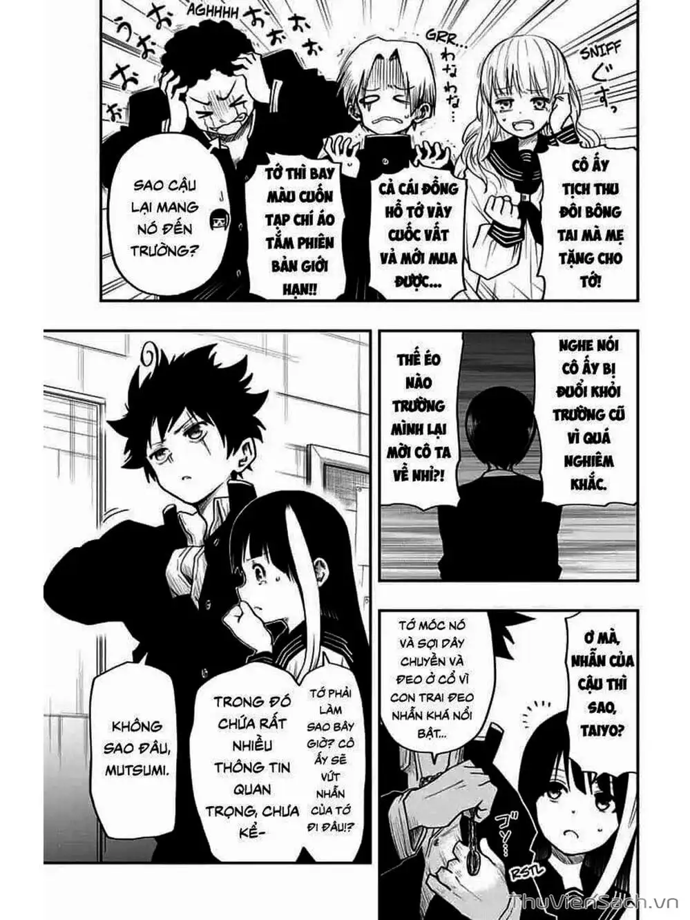 Truyện Tranh Gia Tộc Điệp Viên Yozakura trang 6