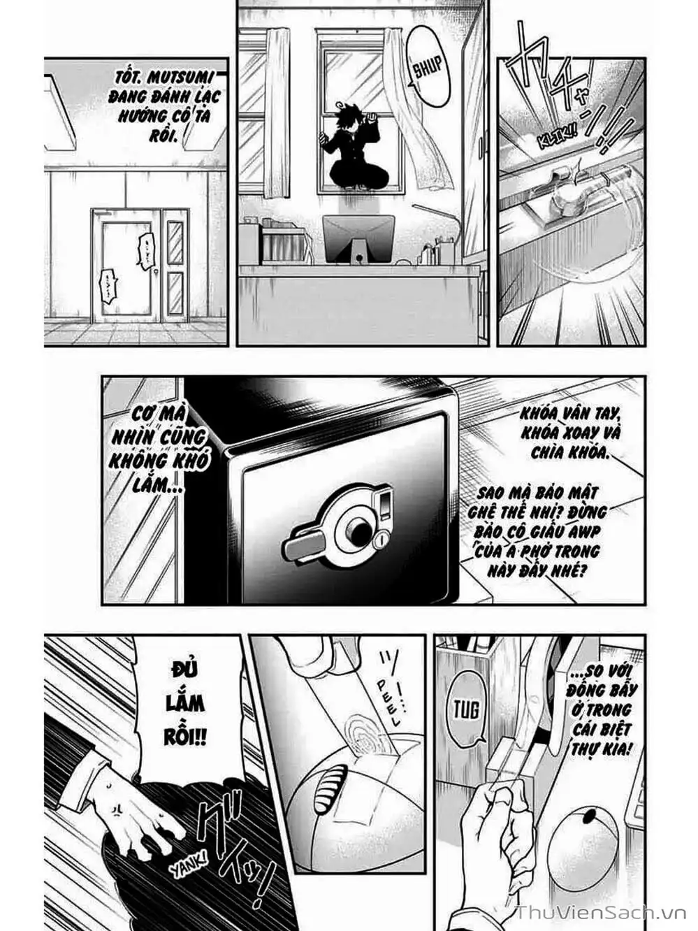 Truyện Tranh Gia Tộc Điệp Viên Yozakura trang 6