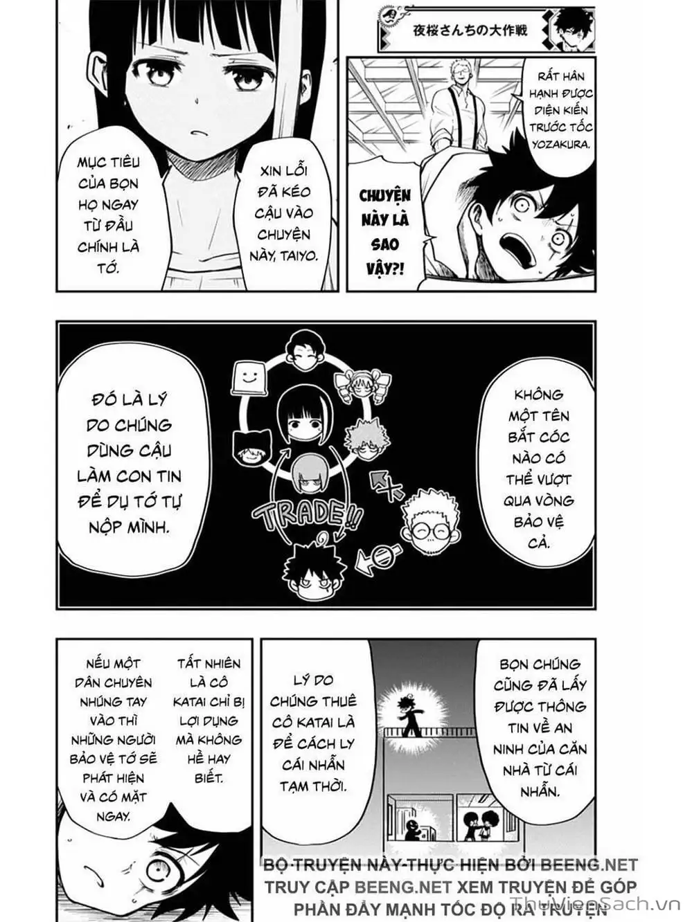 Truyện Tranh Gia Tộc Điệp Viên Yozakura trang 6