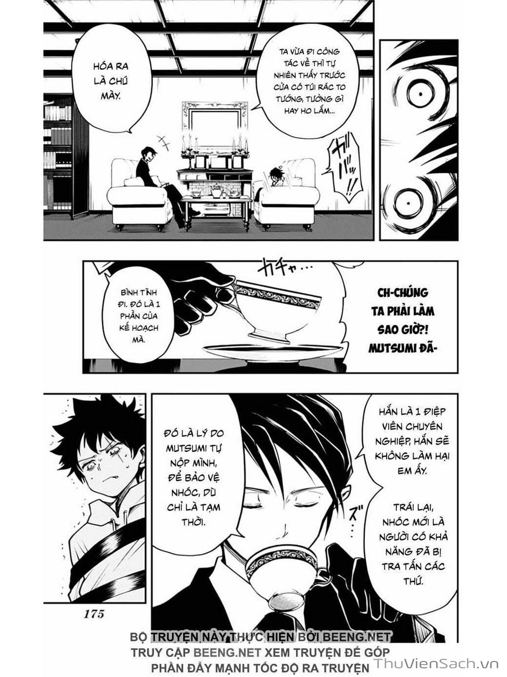 Truyện Tranh Gia Tộc Điệp Viên Yozakura trang 6