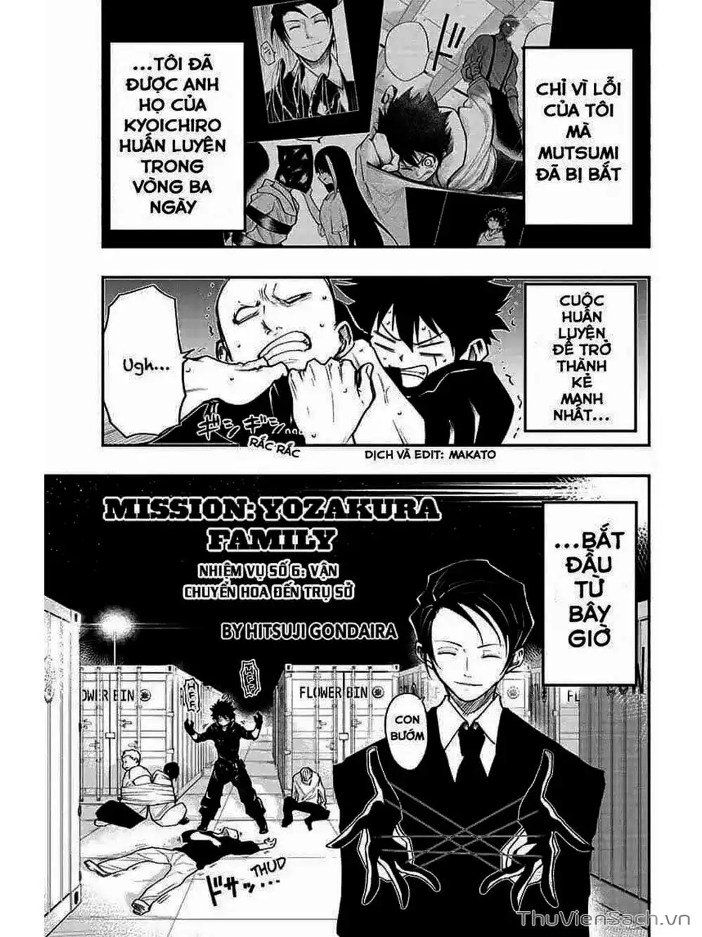 Truyện Tranh Gia Tộc Điệp Viên Yozakura trang 6