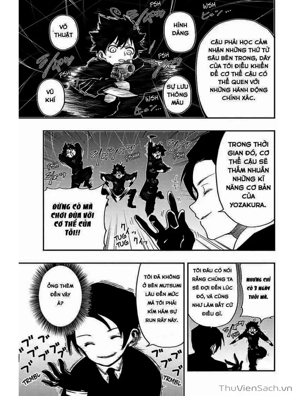 Truyện Tranh Gia Tộc Điệp Viên Yozakura trang 6