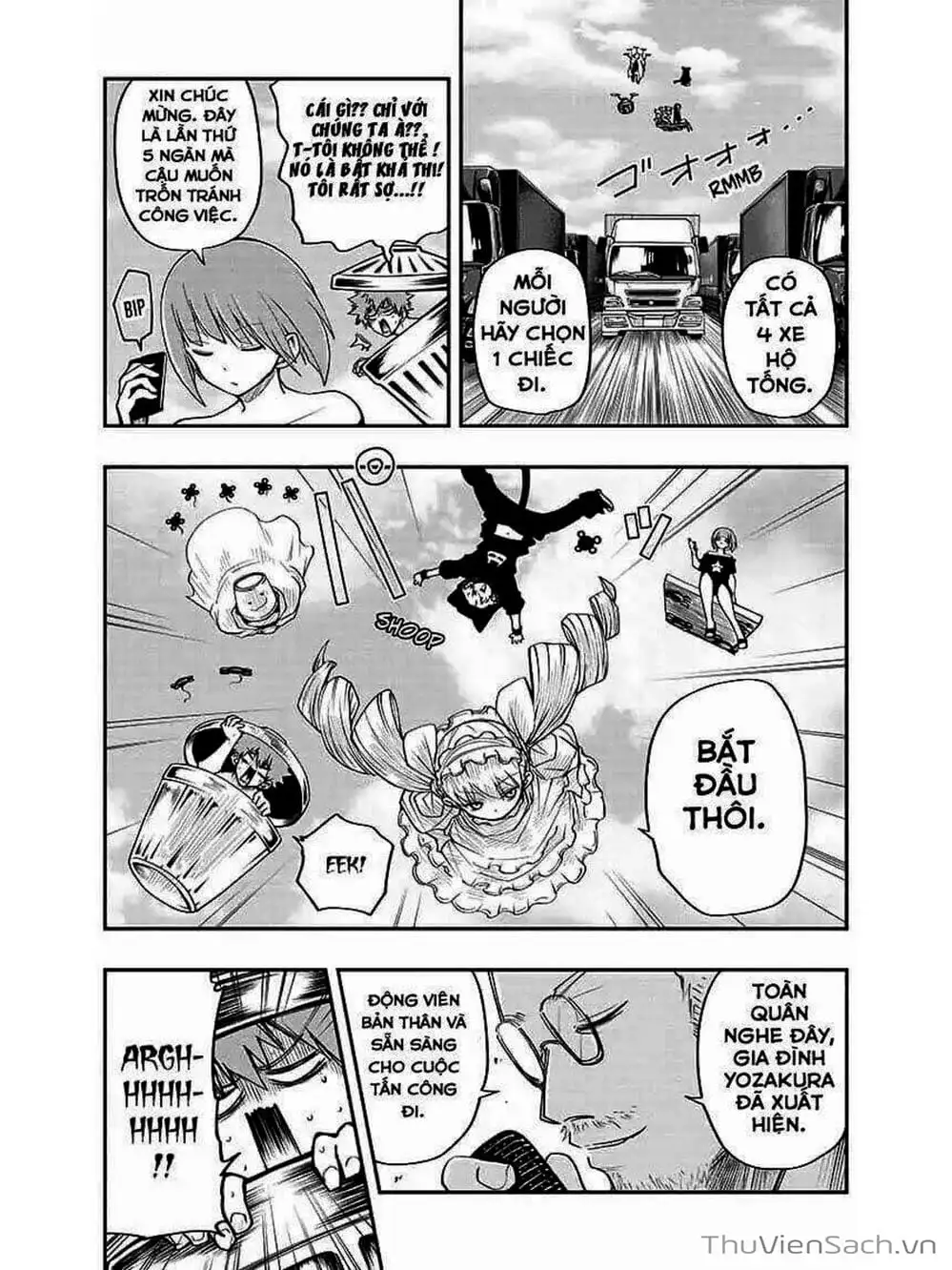 Truyện Tranh Gia Tộc Điệp Viên Yozakura trang 6