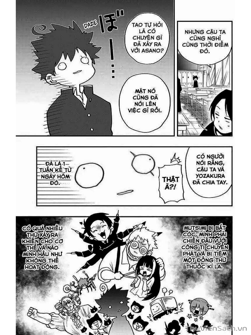 Truyện Tranh Gia Tộc Điệp Viên Yozakura trang 6