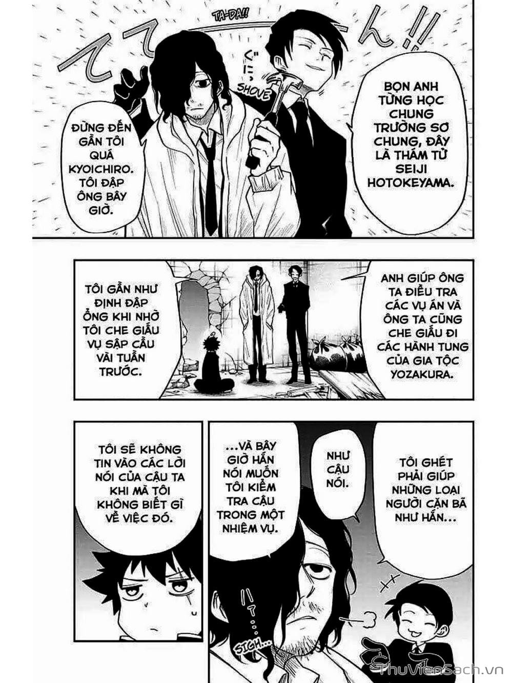 Truyện Tranh Gia Tộc Điệp Viên Yozakura trang 6