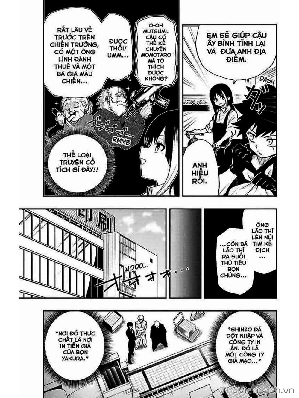 Truyện Tranh Gia Tộc Điệp Viên Yozakura trang 6