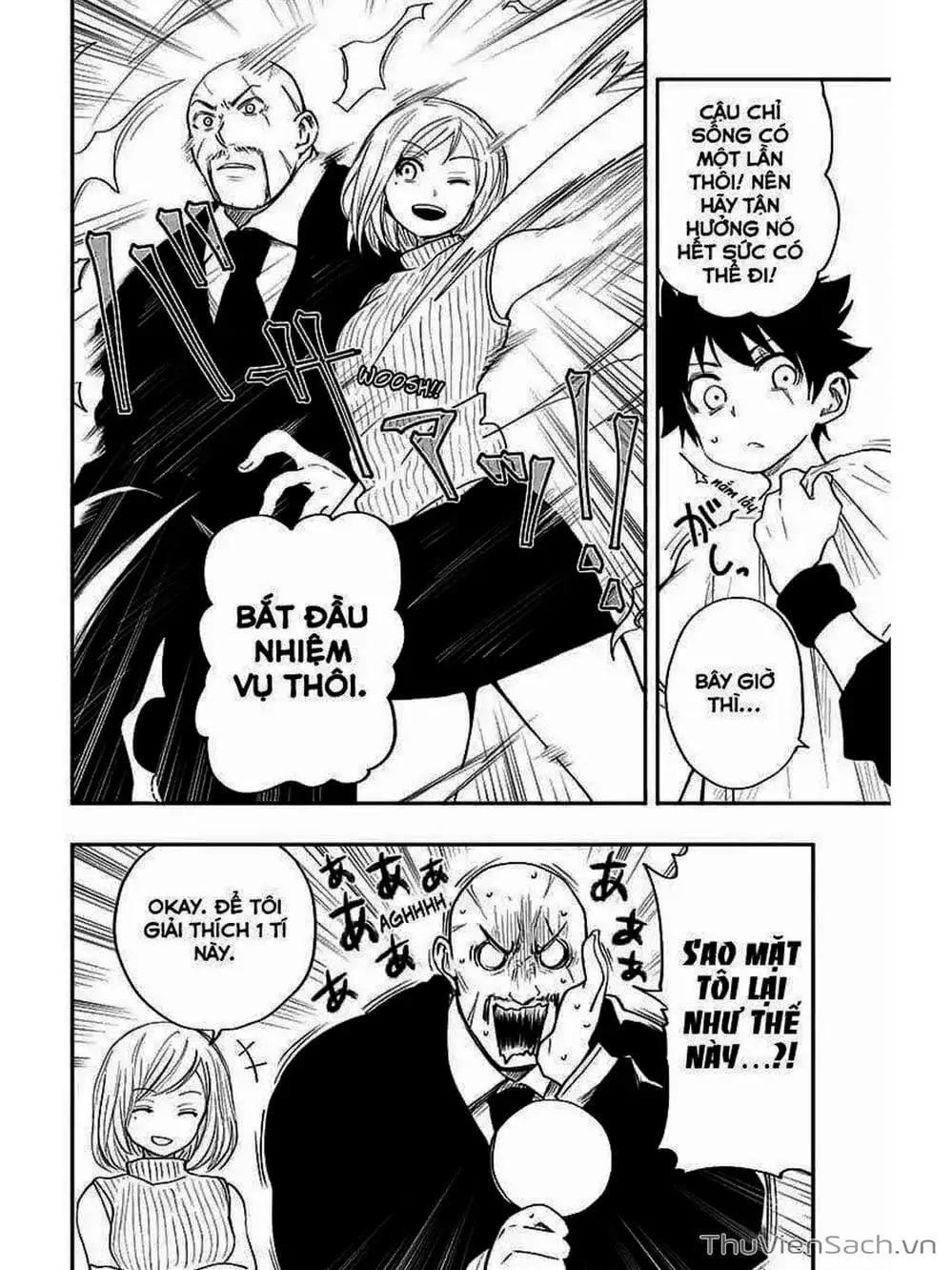 Truyện Tranh Gia Tộc Điệp Viên Yozakura trang 6