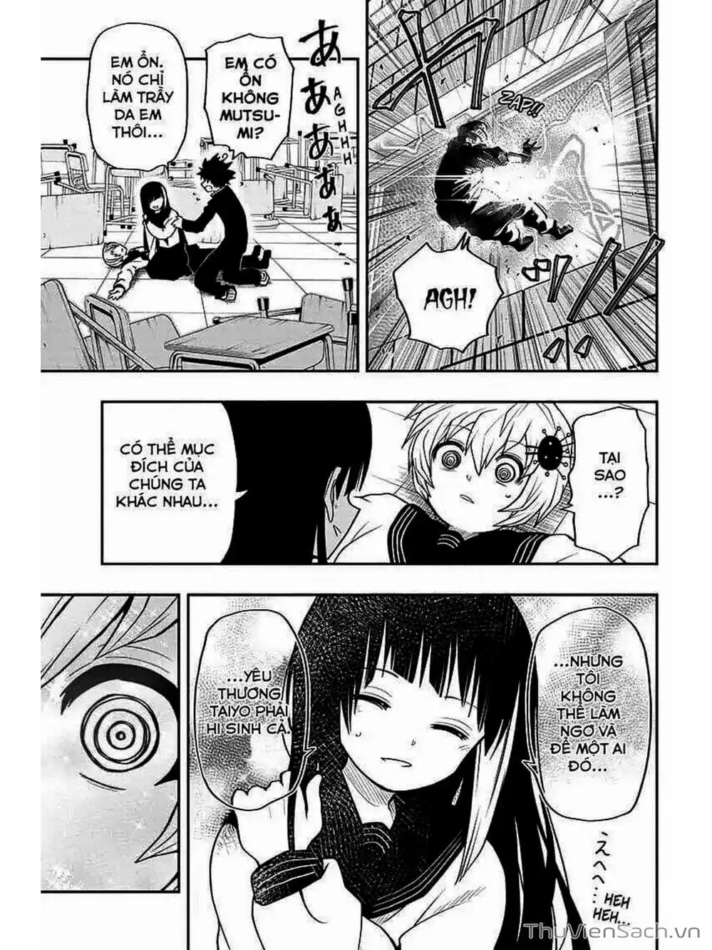 Truyện Tranh Gia Tộc Điệp Viên Yozakura trang 6